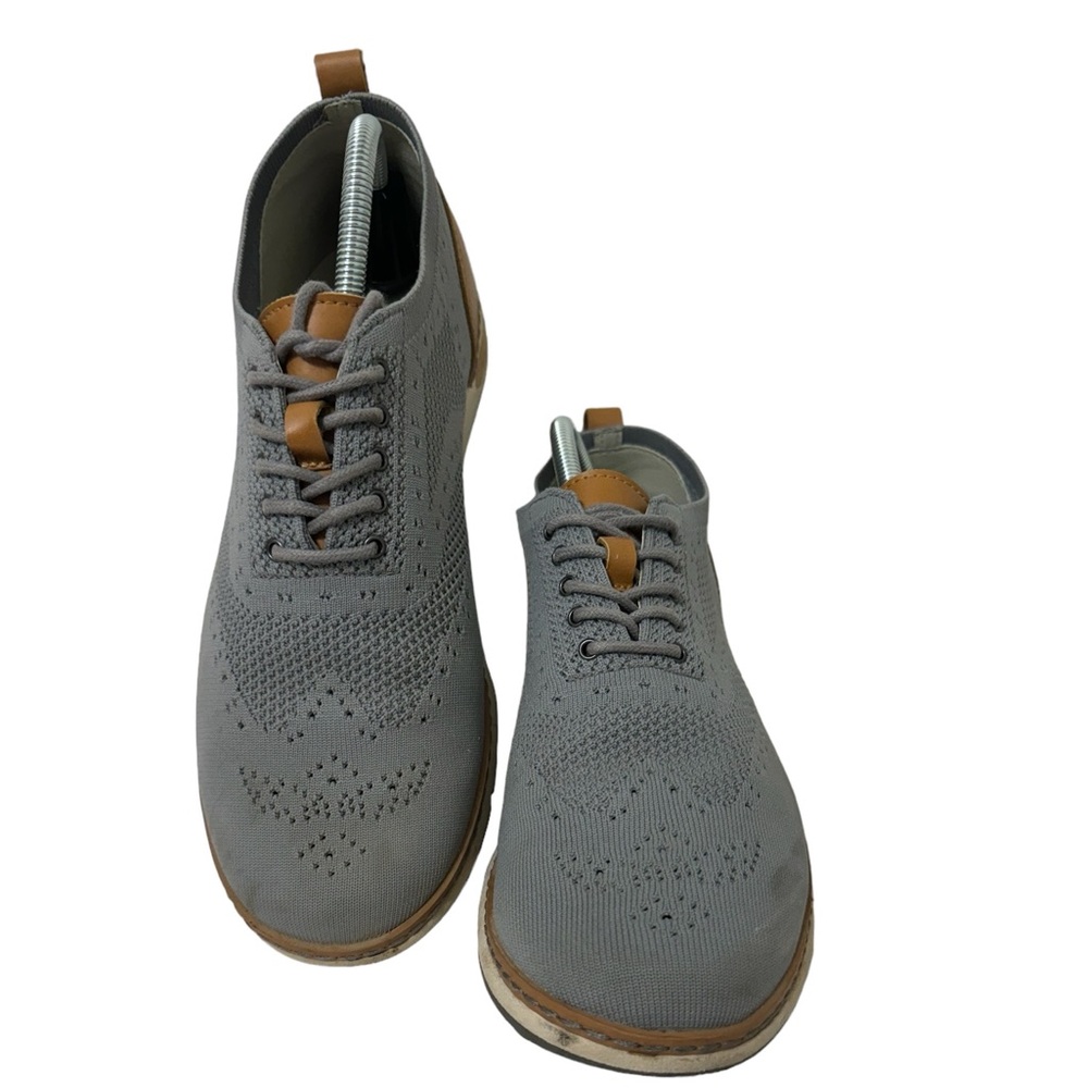 Jambu & Co J Sport Gray and Tan Lace Up Casual Shoes Size 9